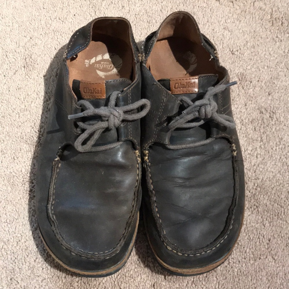 Olukai Ohana Lace-up Nubuck